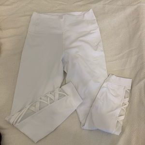 White leggings